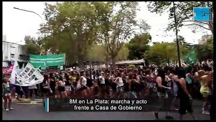 Marcha y acto frente a Casa de Gobierno por el 8M