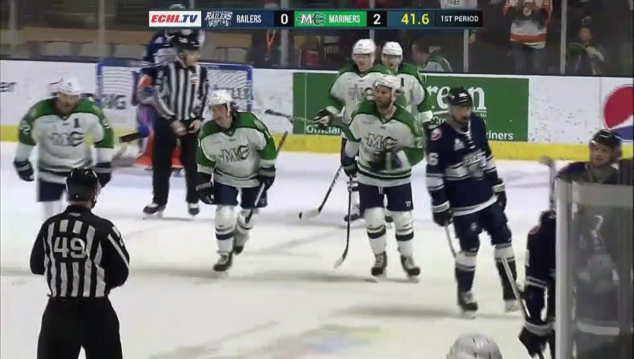 Game Recap - Worcester Railers at Maine Mariners