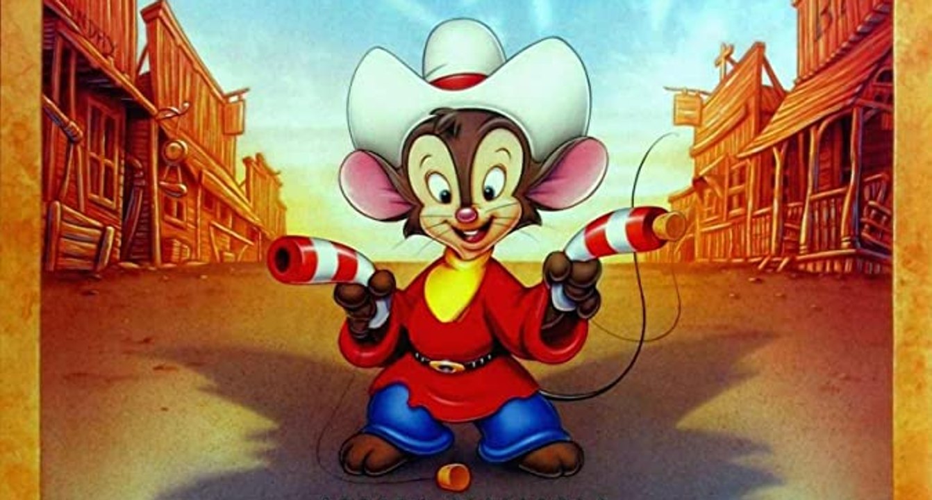 An American Tail Fievel Goes West Movie (1991) Phillip Glasser, James Stewart, Erica Yohn