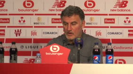 FOOTBALL: Ligue 1: 28e j. - Galtier : "Je préfère le huis-clos plutôt que d'annuler ou de reporter les matches"