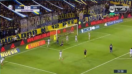 Télécharger la video: Boca Juniors 3 - 0 Godoy Club en La Bombonera Superliga Argentina 2019/2020