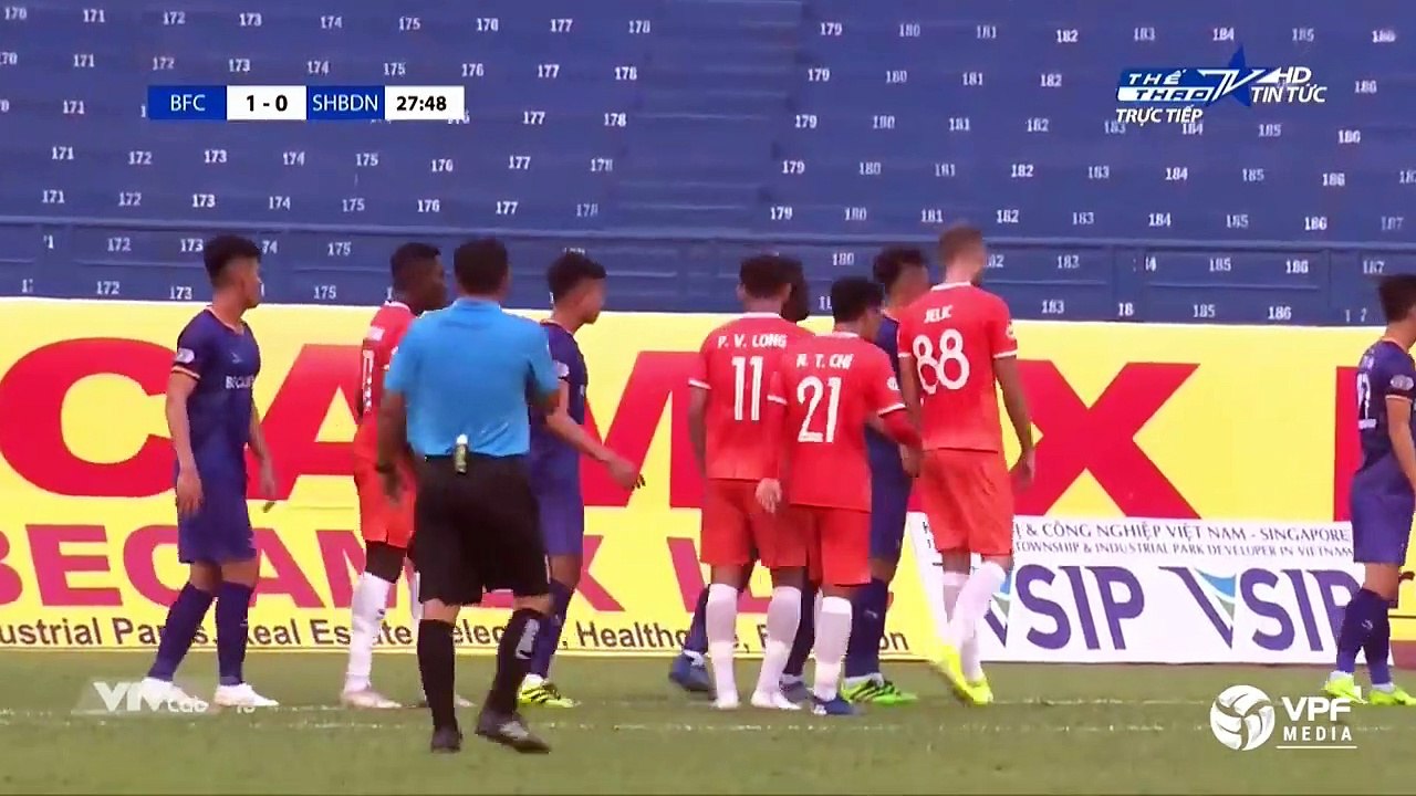 Highlights | Becamex Bình Dương - SHB Đà Nẵng | Hedipo ra mắt thành công | VPF Media