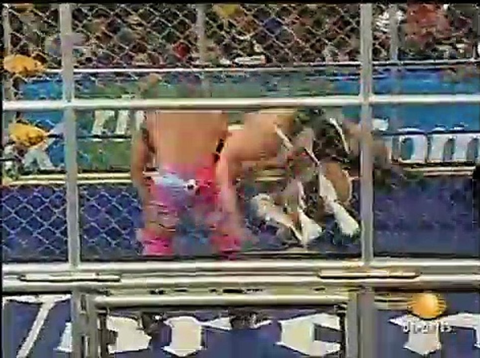 AAA Sin Limite 2009.08.17  Tehuacan - Match #05 Cage Match - Alex Koslov vs. Extreme Tiger vs. Jack Evans vs. Rocky Romero vs. Sugi San vs. Teddy Hart