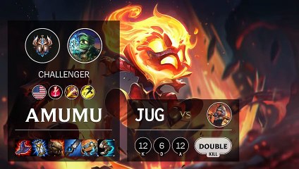 Amumu Jungle vs Qiyana - NA Challenger Patch 10.5