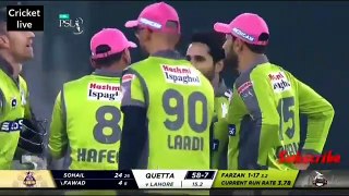Lahore Qalanders vs Quetta Gladiators highlights psl 5