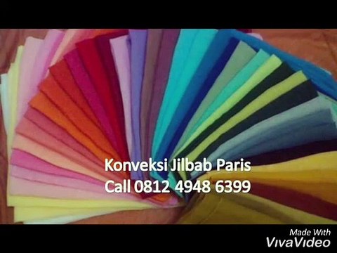 Grosir Jilbab Paris Surabaya, WA 0812 4948 6399, HARGA PABRIK..!!!