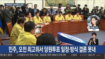 비례연합정당 참여 수순 민주, 당원투표 일정·방식 고심
