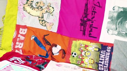 14 FORMAS DE RECICLAR CAMISETAS E IDEAS DE DECORACIÓN
