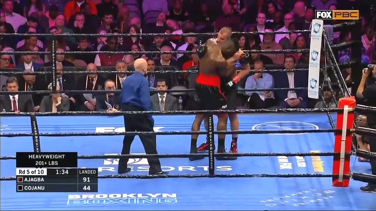 Efe Ajagba vs Razvan Cojanu (07-03-2020) Full Fight