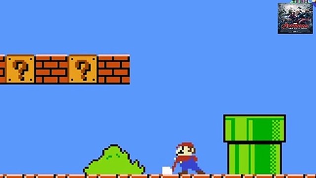 Put your finger here - Super Mario Bros. Edition - Mario tries to beat Super Mario Bros. but wi...