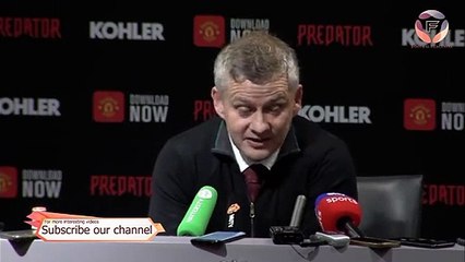 Ole Gunnar Solskjaer | Post Match Press Conference | Manchester United 2-0 Man City