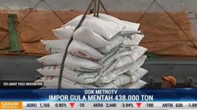 Impor Gula, Bawang Putih, & Daging Kerbau Dipercepat