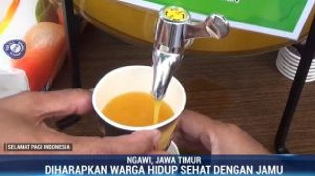 Cegah Virus Corona, Dinkes Ngawi Bagi-bagi Jamu Gratis