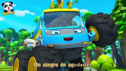 Equipo de Rescate de Grúas | Canciones Infantiles | BabyBus Español