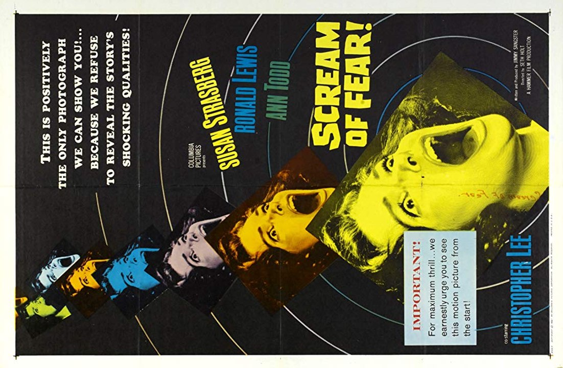 Scream of Fear Movie (1961) - Susan Strasberg, Ronald Lewis, Ann Todd