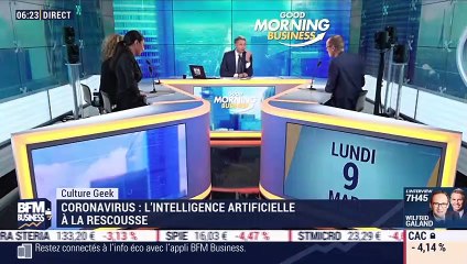 Culture Geek : Coronavirus, l'intelligence artificielle à la rescousse par Anthony Morel - 09/03