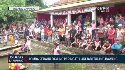 Lomba Perahu Dayung Tumbuhkan Kerjasama Antar Warga