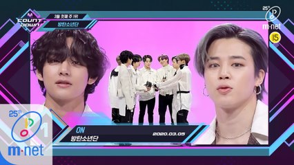 3월 첫째 주 1위 ′방탄소년단′의 ′ON′ 앵콜 무대! (Full ver.)