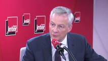 Bruno Le Maire, ministre de l'Économie et des Finances : 
