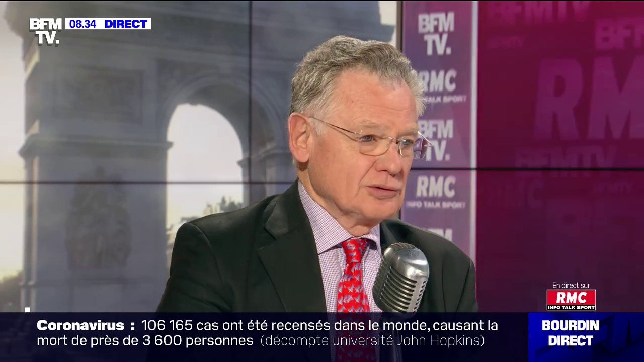 Coronavirus: le Pr François Bricaire relativise sur le taux de mortalité, "parce qu'il y a tellement de porteurs qui ne sont pas malades"