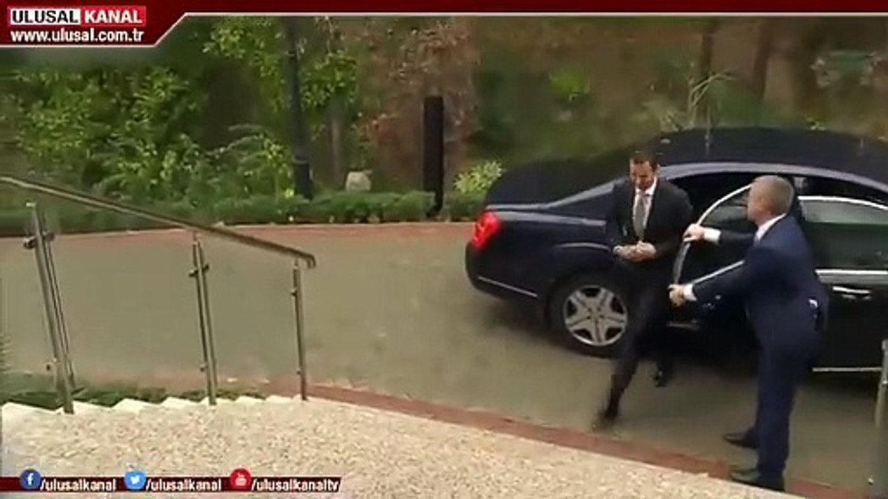 Esad'ı karşılama