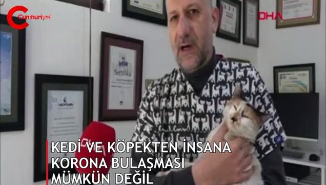 'Hayvanlardaki koronavirüs insana bulaşmaz'