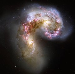 La voie lactée voilée à cause d'une collision avec une autre galaxie
