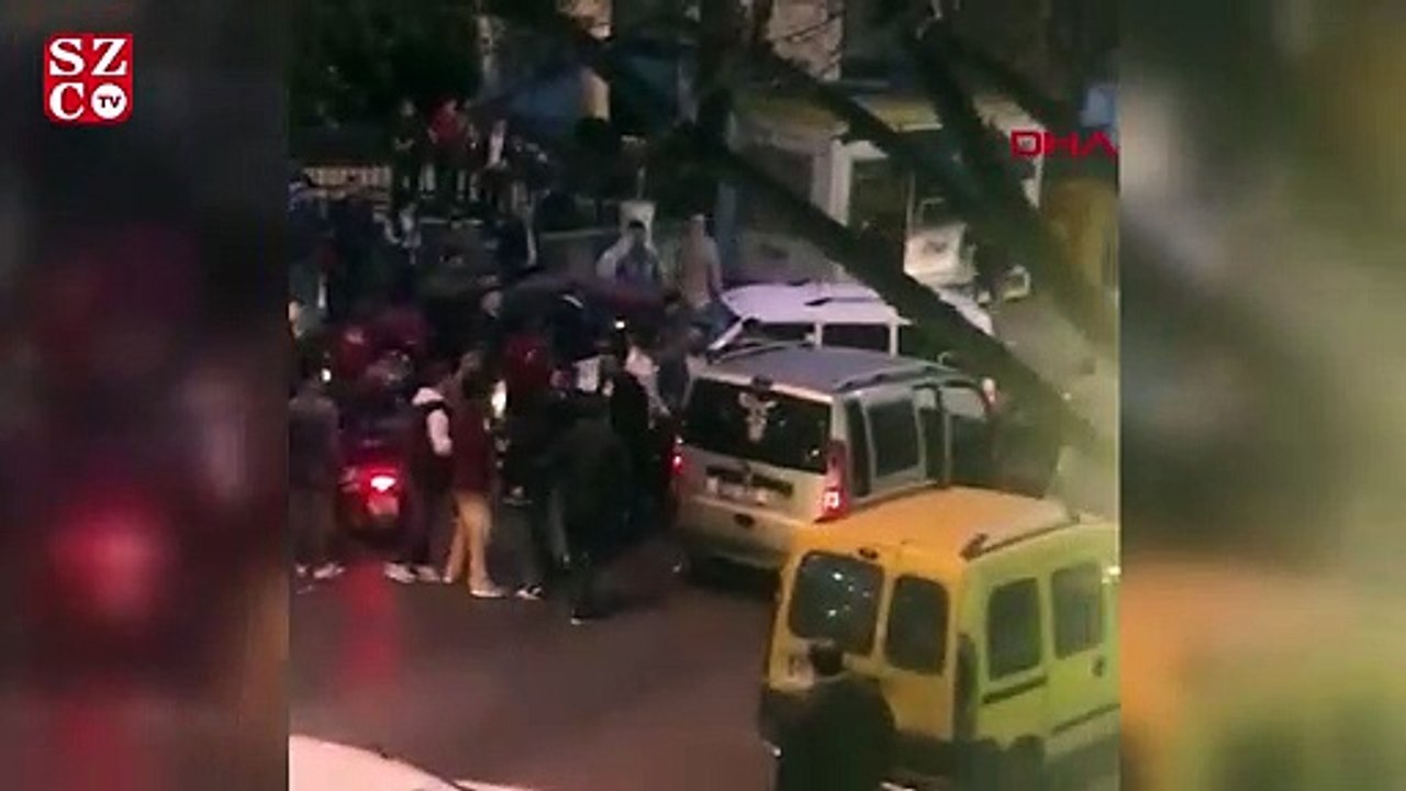 Bağcılar'da yol verme kavgası