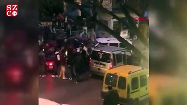 Bağcılar'da yol verme kavgası