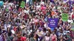 Feminist groups in Brazil protest against President Bolsonaro on International Women's Day