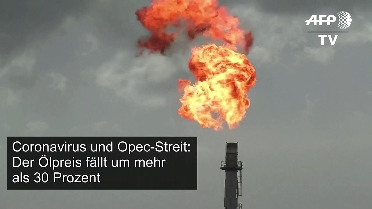 Ölpreis stürzt um mehr als 30 Prozent ab