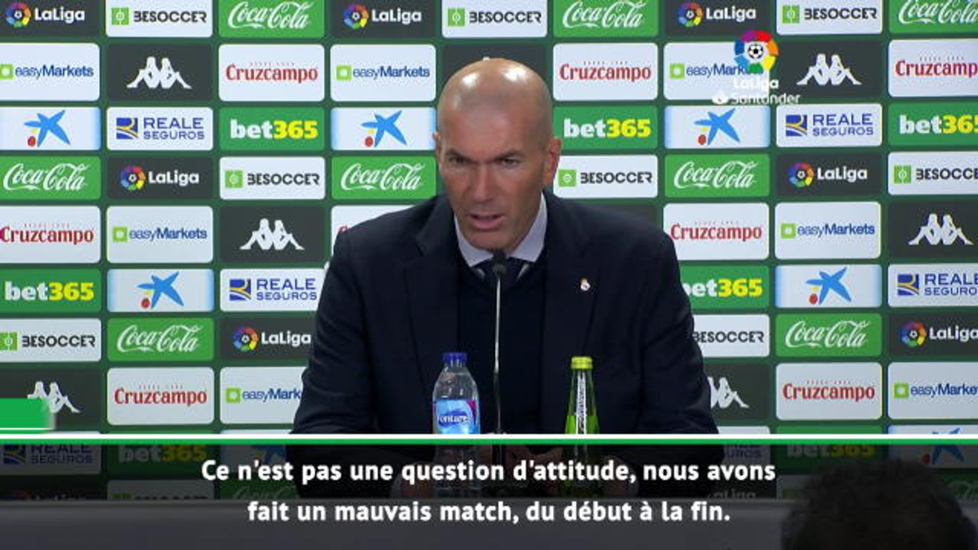 ⁣27e j. - Zidane : “Je n’ai pas d’explication”