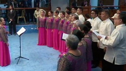 Education Secretary Leonor Briones serenades Senate