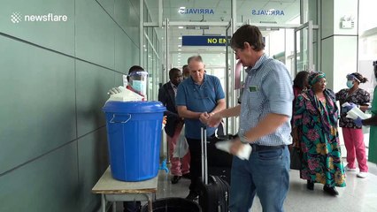 Liberian airport stepping up measures to prevent coronavirus spread