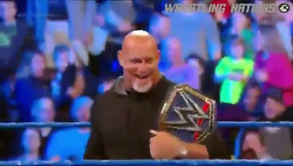 wwe , roman reings vs goldberg
