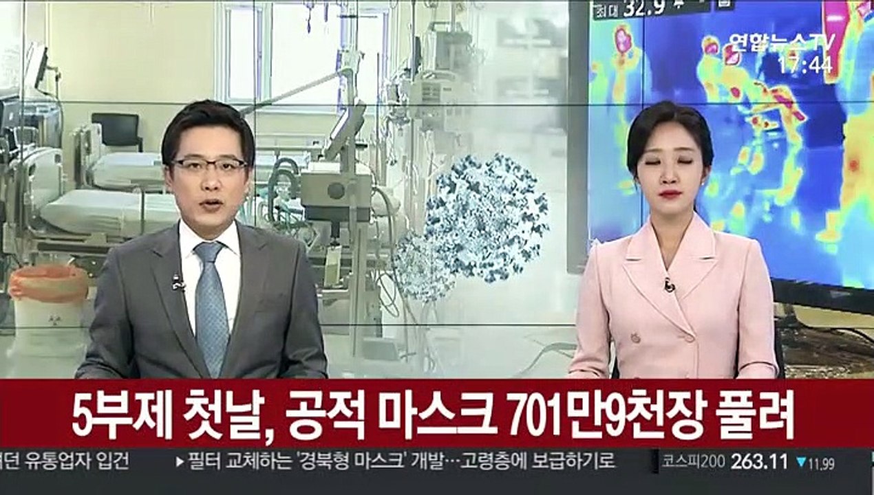 5부제 시행 첫날, 공적 마스크 701만 9천장 풀려
