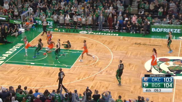 Schroder produces game-winning steal and layup for OKC