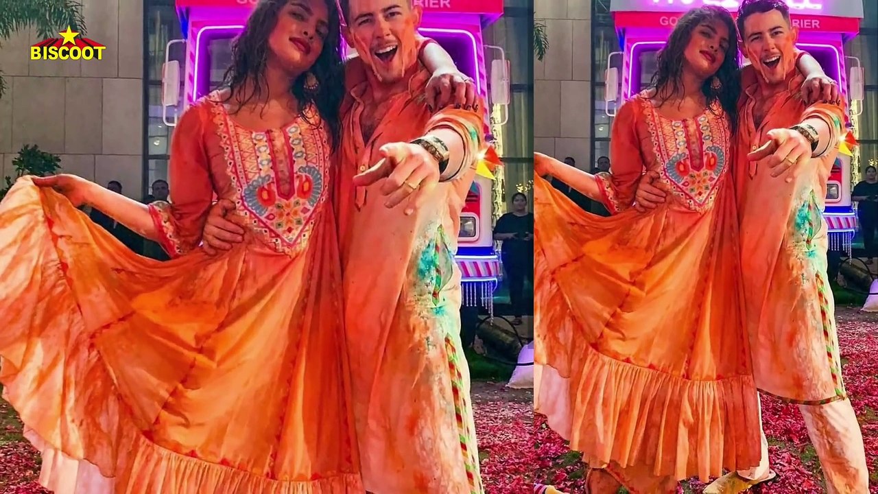 WOW Priyanka chopra Nick Jonas At Isha Ambani's Holi Bash | Nickyanka Holi Celebration 2020