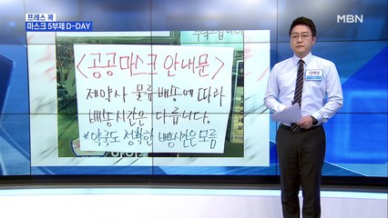 [MBN 프레스룸] 김태일의 프레스콕 / 오늘부터 마스크 5부제…1인당 2개 구입