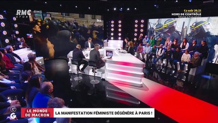 Le monde de Macron: La manifestation féministe dégénère à Paris ! - 09/03