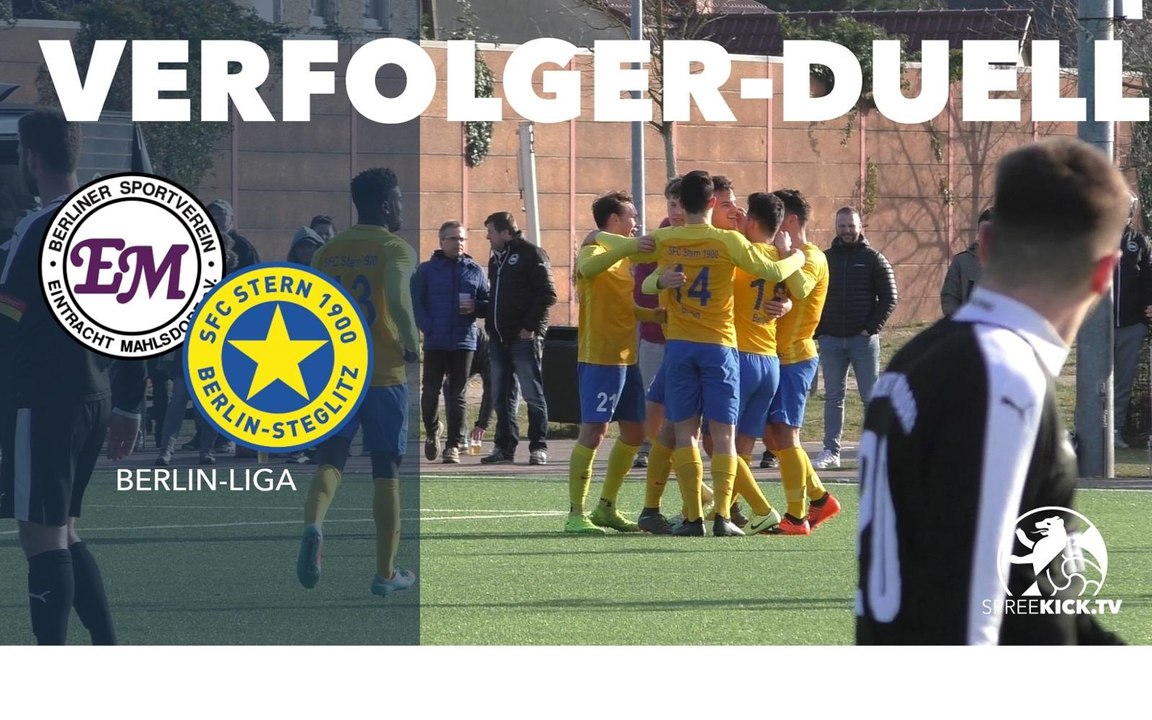 Mahlsdorf schaut mit dem Fernrohr aufs Aufstiegsrennen | EIntracht Mahlsdorf - SFC Stern 1900 (Berlin-Liga)