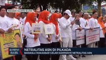 Bawaslu Makassar Gelar Kampanye Netralitas ASN