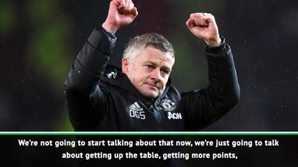 Download Video: United two or three signings away from being title challengers - Solskjaer