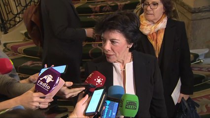 Celaá asegura que España tiene "un Gobierno fuerte"