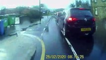 Leeds cyclist knocked off bike in shocking collision