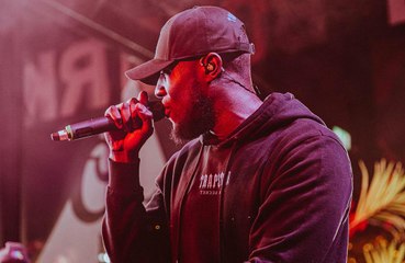 Stormzy performs at Brooklyn Beckham's birthday bash