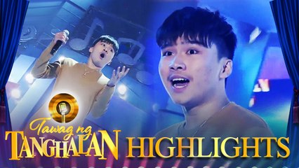 Isaac Zamudio steals the golden microphone from Apple Delleva | Tawag ng Tanghalan