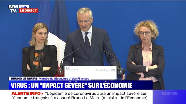 Coronavirus: Bruno Le Maire en appelle à la solidarité nationale à tous les niveaux