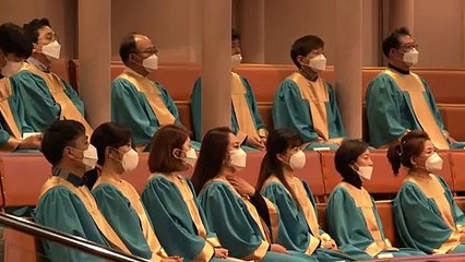 A Séoul, une messe en ligne pour contrer la propagation du coronavirus