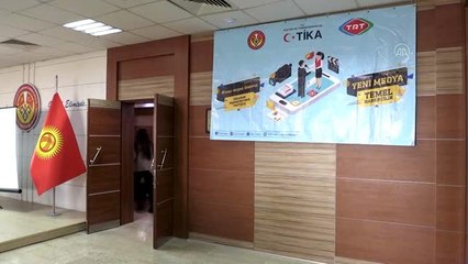 TİKA, Kırgızistanlı gazeteciler için eğitim programı başlattı
